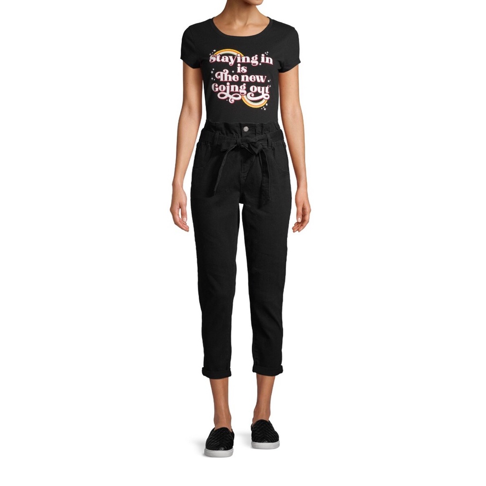 3/$20 Staying In Graphic Tee - Picture 4 of 8